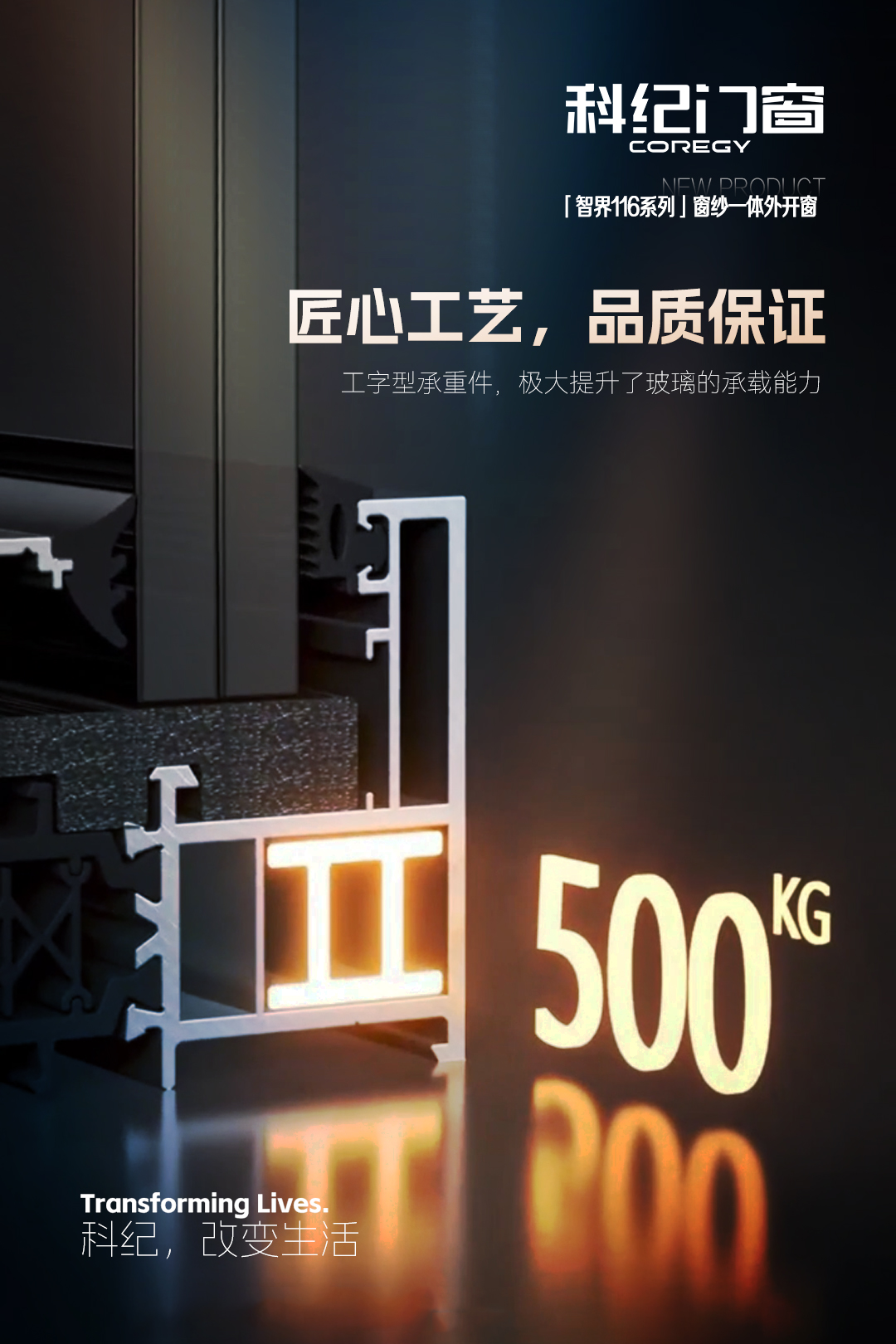 科纪智界116外开窗系列，以硬核科技，定义窗外新世界(图5)